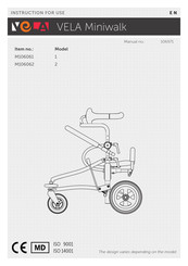 Vela Miniwalk M106062 Instructions For Use Manual