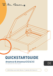 Mr Beam dreamcut Quick Start Manual