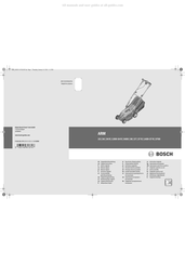 Bosch ARM 37 Operating Instructions Manual