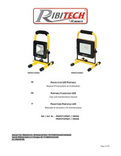 Ribimex 199336 User And Maintenance Manual
