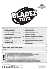 Bladez Toyz BTDM301-F Operating Instructions Manual