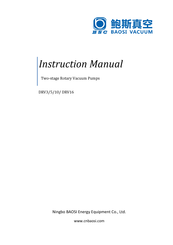 BSC DRV3 Instruction Manual