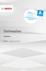 Bosch 300 Series Use And Care Manual