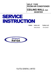 Fujitsu AW Z24LBC Series Service Instruction