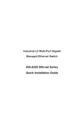 Planet IGS-6325-16T4X Quick Installation Manual
