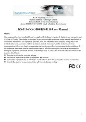 KVM Discovery KS-3104 User Manual