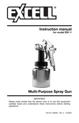 Ex-Cell ES1-1 Instruction Manual