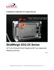 IVDT SkidWeigh ED2-2X Series Installation Manual