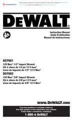 DeWalt DCF901P2-QW Instruction Manual