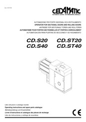 cedamatic CD.ST20 Operating Instructions Manual
