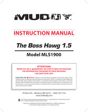 Muddy Boss Hawg 1.5 Instruction Manual
