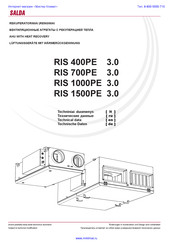 Salda RIS 400 PE 3.0 Technical Data Manual