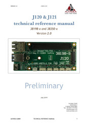 Auvidea J120 Technical Reference Manual