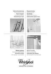 Whirlpool 3037490 Instructions For Use Manual