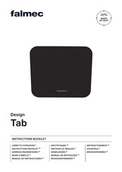 FALMEC Tab TAB80BL Instruction Booklet