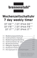 brennenstuhl DT FR Series Instruction Manual