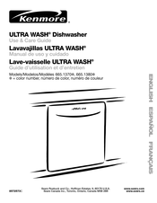 Kenmore ULTRA WASH 665.1380 Series Use & Care Manual