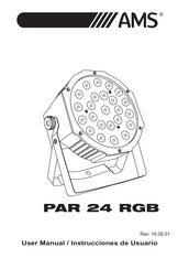 AMS PAR 24 RGB User Manual