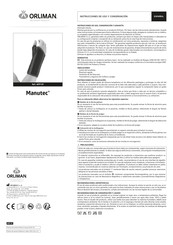 Orliman Manutec MFP-97 Use And Maintenance Instructions