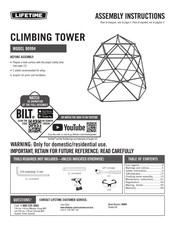 Lifetime 90994 Assembly Instructions Manual