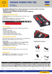 GYS NOMAD POWER PRO 700 Manual