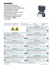 Siemens 3VA944 0KD00 Series Operating Instructions Manual