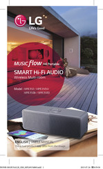 LG MUSIC Flow H4 Portable Simple Manual