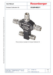 Rosenberger CK30R-MSO-T User Manual