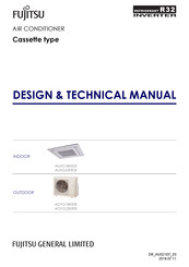 Fujitsu Cassette AUXG18KRLB Design & Technical Manual