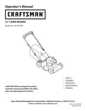Craftsman 247.377000 Operator's Manual