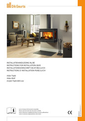 Dik Geurts Instyle Triple 660 Low Instructions For Installation Manual
