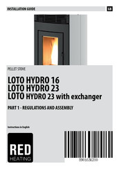 Red Heating LOTO HYDRO 23 with exchanger Installation Manual