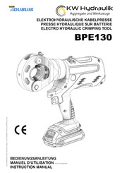 Stanley DUBUIS KW Hydraulik BPE130 Instruction Manual