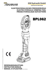Stanley DUBUIS KW Hydraulik BPL062 Instruction Manual
