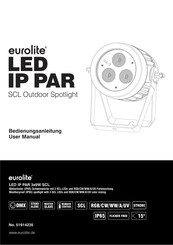 EuroLite LED IP PAR 3x9W SCL User Manual