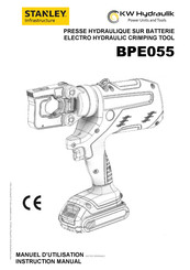 Stanley KW Hydraulik BPE055 Instruction Manual