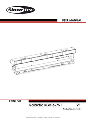SHOWTEC Galactic RGB-6-751 V1 User Manual