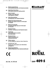 Einhell Royal 41.707.40 Operating Instructions Manual