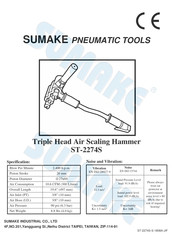 Sumake ST-2274S Manual