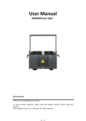 gagalight RGB6000 User Manual