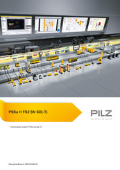Pilz PSSu H FS2 SN SD Operating Manual