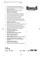 HERKULES 15.752.21 Operating Instructions Manual