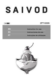 Saivod 2PT1630N Instructions For Use Manual