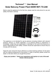 Technaxx TX-248 User Manual