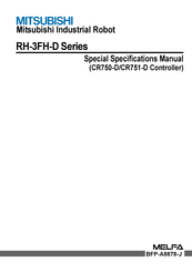 Mitsubishi MELFA RH-3FH-D Series Special Specifications Manual