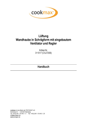 CookMax 311017 Handbuch Manual