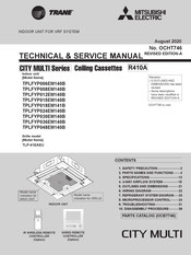 Trane Mitsubishi Electric CITY MULTI TLP-41EAEU Technical & Service Manual