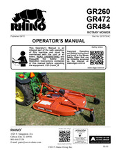 RHINO GR260 Operator's Manual