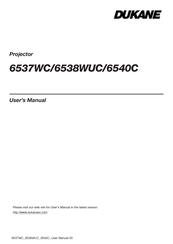 Dukane 6537WC User Manual
