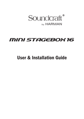 Harman SoundCraft MINI STAGEBOX 16 User's Installation Manual